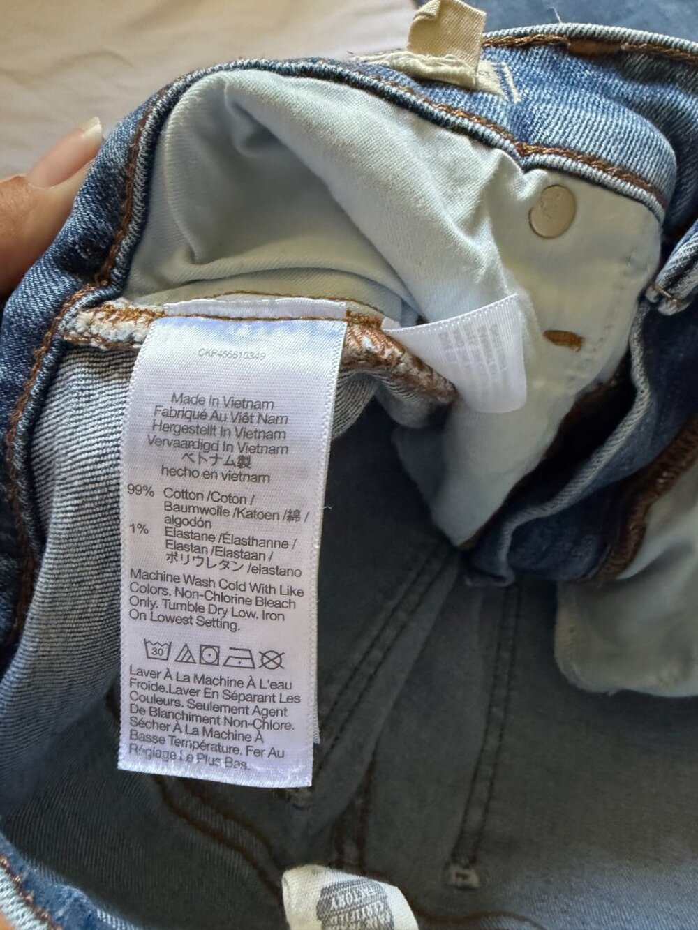 Madewell Women's Mid-Rise Perfect Vintage Jeans Medium Wash Size 26 - Picture 6 of 7